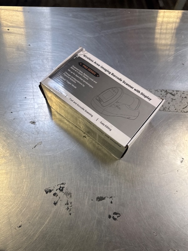 Photo 1 of Tera Barcode Scanner Wireless with Screen: Pro Version 1D 2D QR with Setting Keypad Charging Cradle Works with Bluetooth 2.4G Wireless USB Wired Handheld Bar Code Reader HW0009