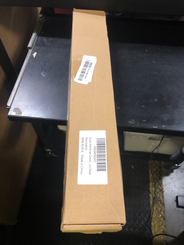 Photo 1 of Ruidazon 2 pcs Artificial Greenery Stems, 41.3’’ Tall Fake Plants Branches Faux Greenery Ficus Twig Leaf for Home Garden Shop Office Desk Decoration