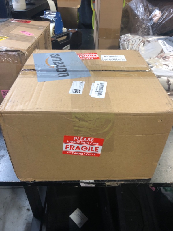 Photo 1 of 10 Inch Borosilicate Glass Microwave Splatter Cover for Food, All Glass Tall Splatter Guard Microwave Plate Light Serving Dish Covers Lid with Handle for Heating Food