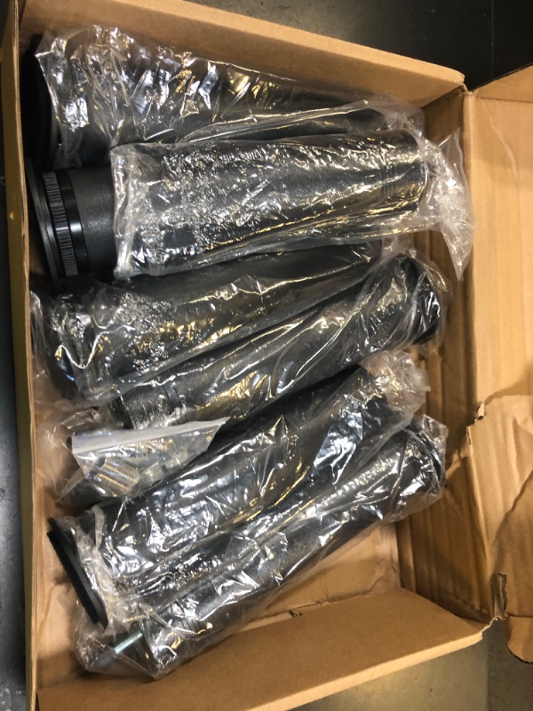 Photo 1 of Jeree 6-Pack Adjustable Bed Legs Furniture Legs (8-12 Inch), ABS Heavy-Duty Replacement Legs with M8/M10 Threads for Adjustable Bed Frames, Sofa, Desk & Furniture Support