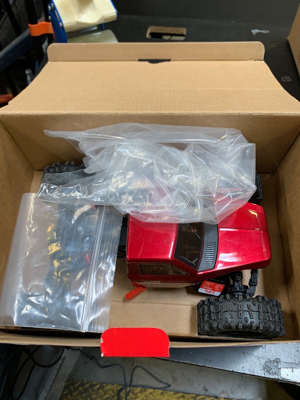 Photo 1 of Redcat Racing Ascent-18 APEX, 1/18 Scale Brushless Electric Rock Crawler, Carbon Fiber, 4WD RC Car for Adults with 2.4GHz Radio System (Red)