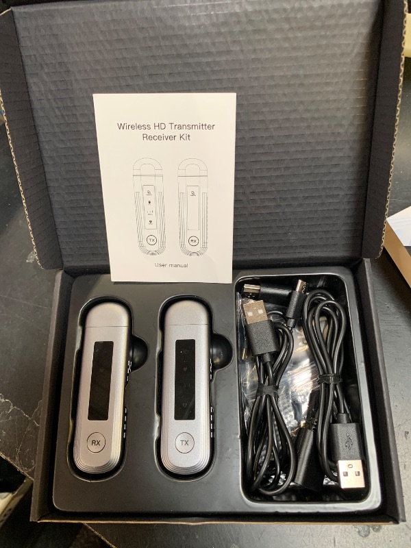 Photo 1 of Beyn 4K Wireless HDMI Transmitter and Receiver, 4K Input & Output,2026 Upgraded LED Display,Plug and Play,Wireless HDMI Extender,Compatible with PC/Laptop/Camera/HDTV/Projector/TV Box