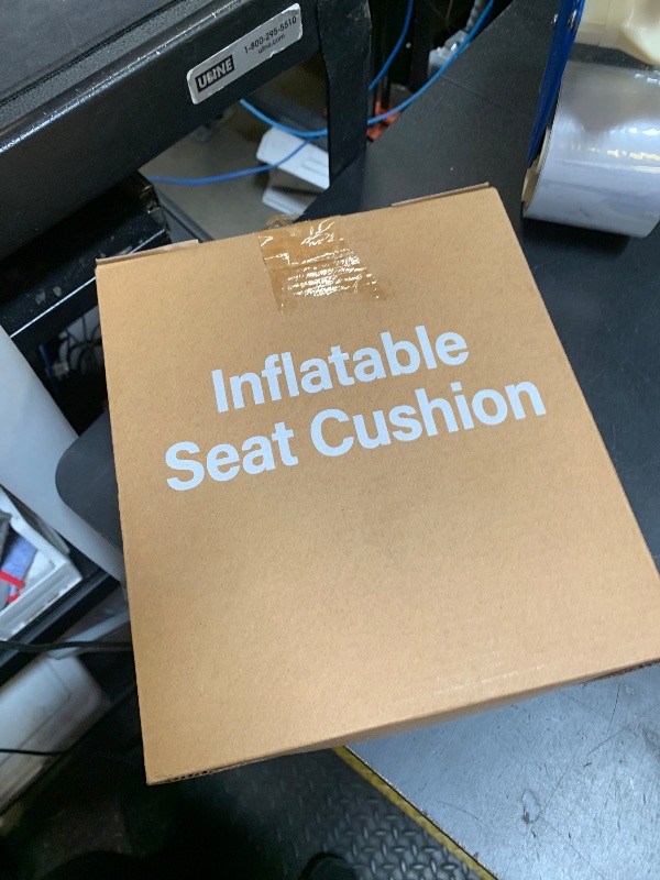 Photo 1 of WurodBiza Upgrade Air Inflatable Pressure Relief Seat Cushion, Comfortable 3D Travel Seat Cushion Optimal Support for Long Sitting in Car, Air Travel, Office Chairs