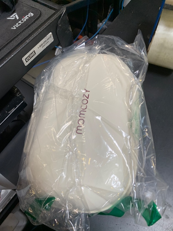 Photo 1 of Momcozy M5 Smart APP Controlled Wearable Breast Pump, Hands-Free Wireless Electric Pump, 3 Modes 9 Suction Levels, BPA-Free, Portable Lightweight, 24mm Flange, 2-Pack Cozy Red