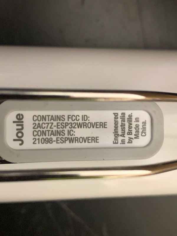 Photo 1 of Breville BSV600PSS Joule Turbo Sous Vide Machine, Polished Stainless Steel