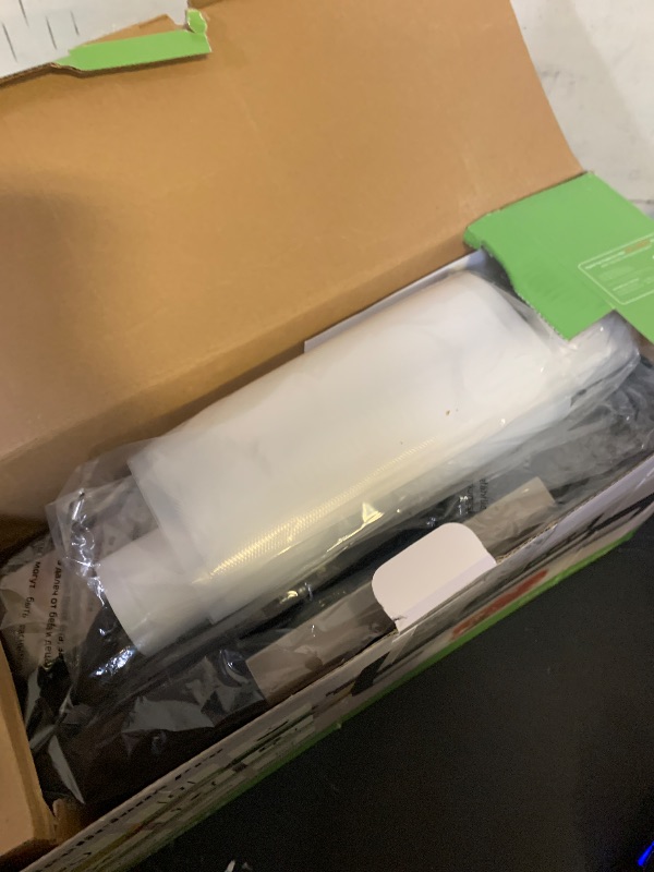 Photo 1 of 95kPa Vacuum Sealer Machine with AquaLock Technology, for Moist Seals, 2X Seal & 130W, Fully Automatic Food Sealer, Built-In Cutter, Bag Storage & Hose, Precision Sealing, 2 Bag Rolls,Stainless Steel