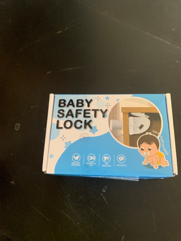 Photo 1 of 10 Pack Magnetic Cabinet Locks for Child Safety, Drawer Locks Baby Proofing, Magnetic Door Safety Locks for Cabinets and Drawers, Easy Installation No Tools Required (10 Pack and 2 Keys)