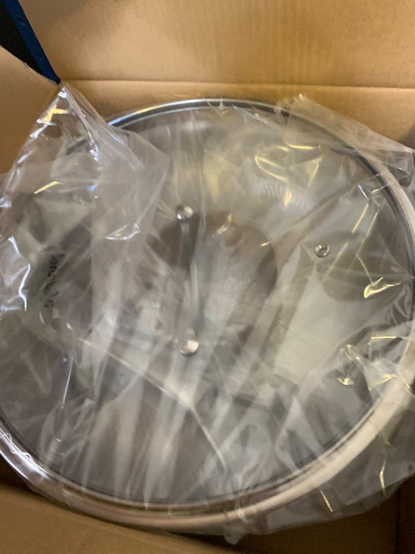 Photo 1 of VEDNHOL Titanium Pan, 12 Inch Pure Titanium Hammered Pro frying pan with Lid, Non-Toxic Skillet for Cooking, PFAS/PFOA/PTFE Free Cookware, Dishwasher&Oven Safe, Kitchen Induction Compatible