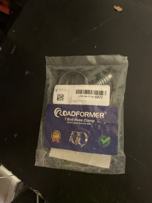 Photo 1 of 1.5" T Bolt Hose Clamp Spring Loaded Stainless Steel - Working Range 41mm - 48mm for 1.5" I.D. Hose with 2mm - 5mm Wall Thickness, Auto-adjusting maintain Constant Clamping Force (41-48mm, 2 Pack)