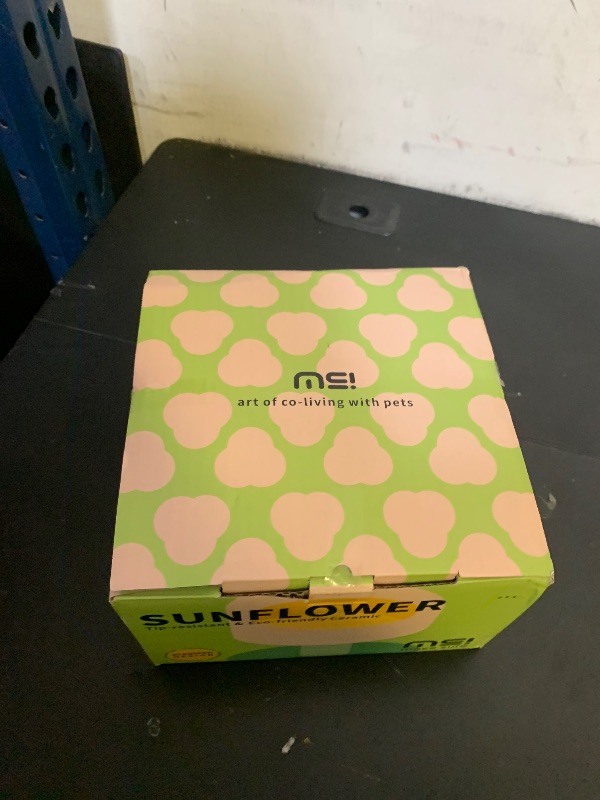 Photo 1 of MS!MAKE SURE Adjustable Raised Cat Bowls, Ceramic Elevated Cat Bowls, Pet Bowl with Anti - Slip Rubber Pad, Leak - Proof, Lead & Cadmium Free, Whisker - Friendly, for All Life Stages of Age Pink