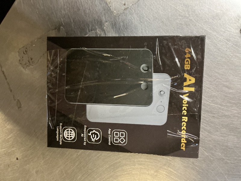 Photo 1 of AI Voice Recorder with Transcribe,Mind Mapping & AI Summary,Supports 118+ Languages,APP Control,Compatible with GPT-5 Compatible,64GB Audio Recorder for Lectures,Phone Calls, Meetings,Interviews