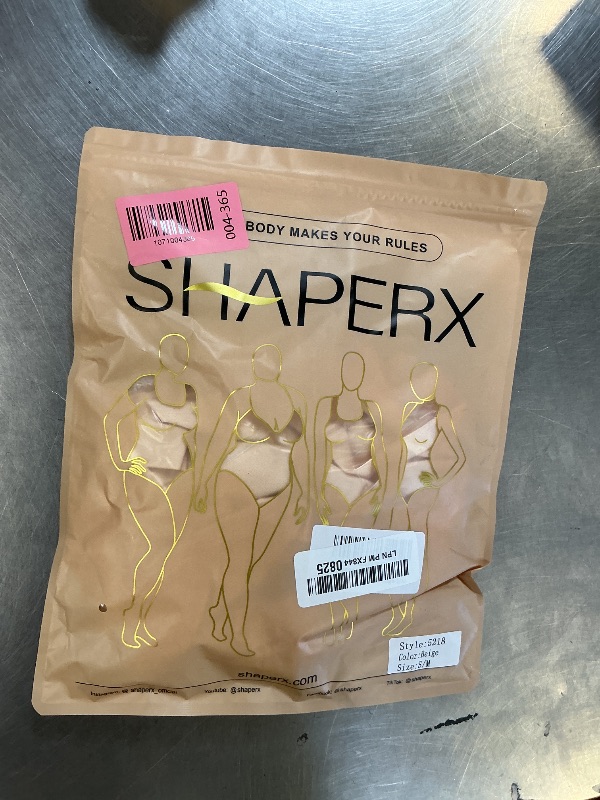 Photo 1 of SHAPERX Women's Seamless Shapewear Bodysuit Tummy Control Body Shaper Waist Defining Body Suit,SZ5218-2-Beige-S/M