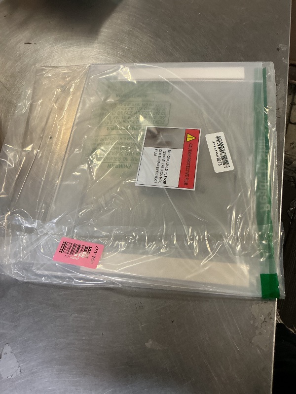 Photo 1 of 11 x 14 Acrylic Picture Frame, Horizontal/Vertical Clear Photo Frame for Wall with Tape, No Drilling Floating Hanging Frameless Picture Frame, Wall Mount Sign Holder 11x14 for Home, School, Office