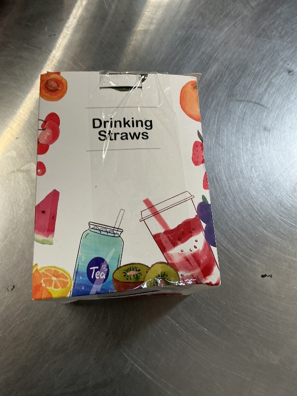 Photo 1 of [500 Pcs] 5 Inch Black Drinking Straws - 0.24'' Diameter Disposable Plastic Straw for Coffee and Cocktail, Short Straws for Bar, Cafe, Club, Kitchen, Party, Martini, Margarita and Whiskey