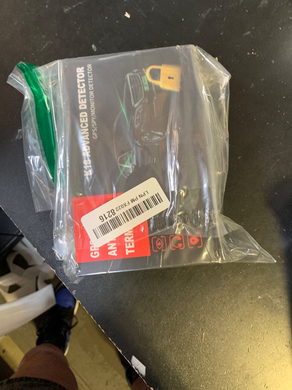 Photo 1 of Hidden Camera Detectors, Anti Spy Camera Finder, GPS Tracker Detector, Hidden Devices Detector for Airbnb, Hotels, Bathroom, Home, Office (Black)