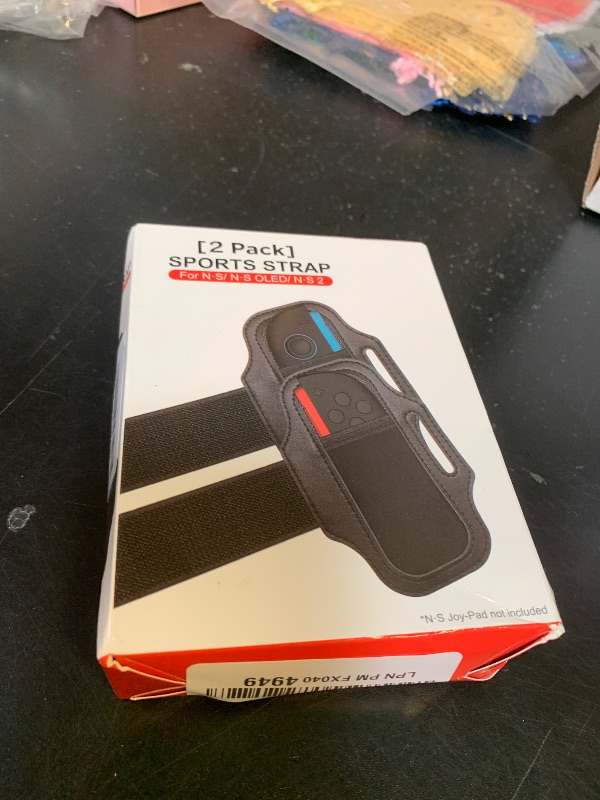 Photo 1 of [2 Pack] Leg Strap for Nintendo Switch/Switch 2 - Sports Play Soccer/Switch Ring Fit Adventure, for Joy Cons Switch Controller Game Accessories,Adjustable Elastic Strap,Two Size for Adults & Children