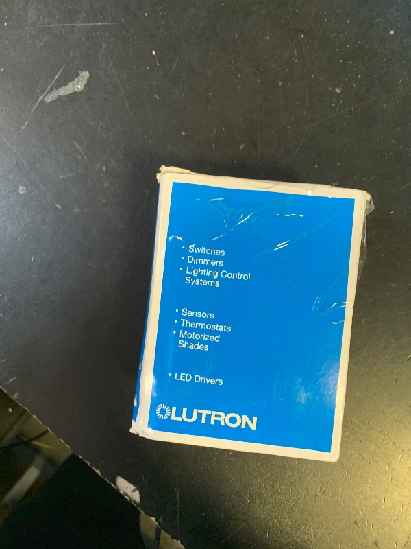 Photo 1 of Lutron Caseta 3 Way Smart Dimmer Light Switch Kit, Includes Pico Remote, Bracket, and LED Dimmer Switch, No Neutral Required, P-PKG1WB-WH