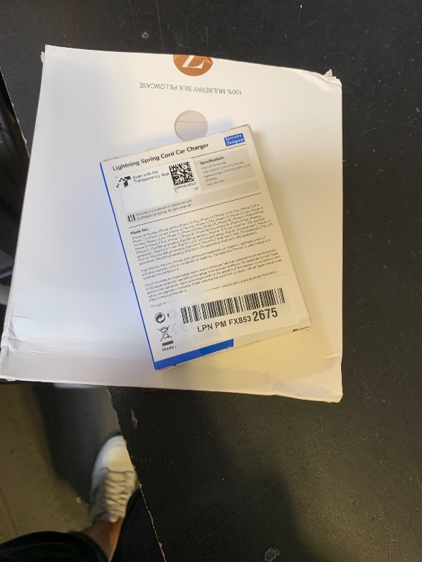 Photo 1 of [Apple MFi Certified] Syncwire iPhone Car Charger 32W Super Fast Car Phone Charger Cigarette Lighter USB Car Adapter with Build-in 5FT Coiled Lightning Cable for Apple iPhone 14/13/12/11/XR/Max, iPad