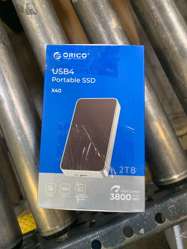 Photo 1 of ORICO 2TB USB4.0 Portable SSD 3800MB/s(40Gbps), Ultra-Fast External Solid State Drive, Compatible with Thunderbolt 3/4, USB4, Fanless Aluminum Design, Works with Mac and PC-X40