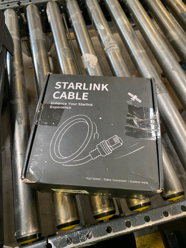 Photo 1 of YaCeSyn for Starlink Flat High Performance Cable, 150FT/46M Rectangular Satellite Replacement Cable, Cat6 Network Cable, Waterproof Extension Cord for Starlink Flat High Performance Gen2