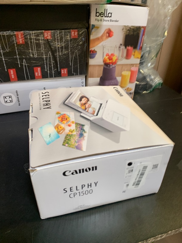 Photo 1 of Canon Selphy CP1500 Wireless Compact Photo Printer (Black)