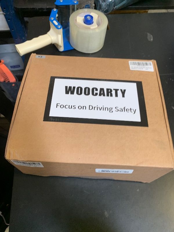 Photo 1 of WOOCARTY 10.1" 2-Wired Backup Camera System, DVR Dual Screen Rear View Camera, IP69 Waterproof IR Night Vision, 20G Vibration-Proof for Trailer/Tractor/Truck/Combine/Skid Steer/Heavy Equipment/UTV, Y3