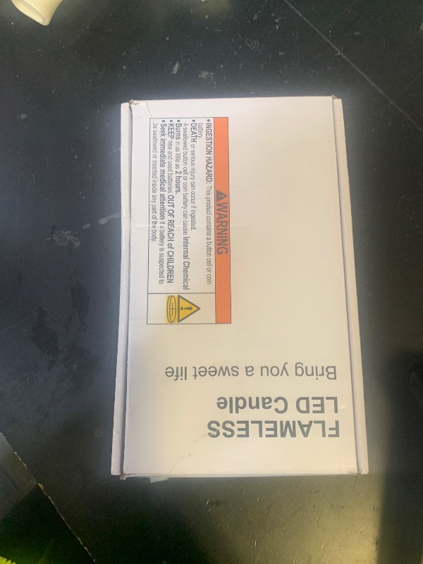 Photo 1 of Meigic 12 Pcs Flameless Taper Candles with Remote, Timer, Plastic Battery Operated Window Candles, 9.6 Inches Ivory LED Candlesticks, for Halloween Christmas Home Decoration