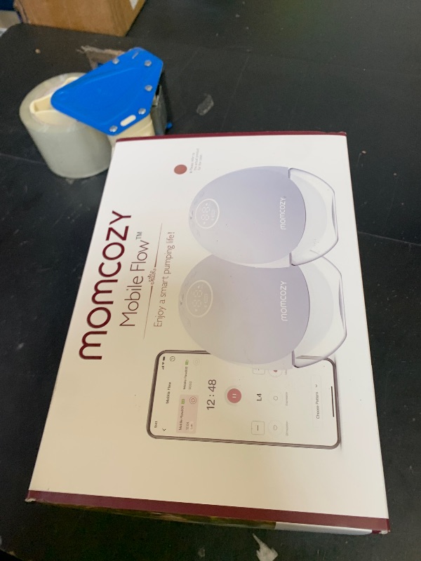 Photo 1 of Momcozy Wearable Breast Pump, Hands Free Upgraded Mobile Flow | M9, App Discreet Control with Personalized Multi-Modes & 15 Levels, Wearable Breast Pump 24mm, 2 Pack Cozy Red