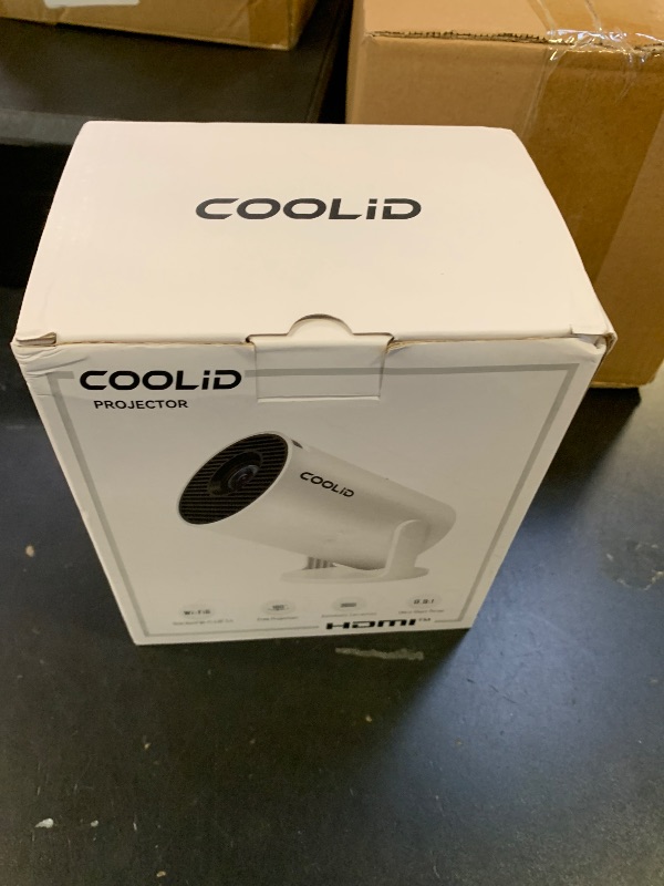 Photo 1 of [Built-in Apps & 2026 Upgraded] Mini Projector Support 4K 1080P Auto Keystone 180° Rotatable with WiFi 6 and Bluetooth 5.4, Projector Portable Compatibile with HDMI/TV Stick/Memory Stick/Laptop-Black