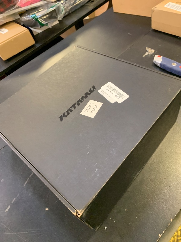 Photo 1 of Katamu Premium Leather Lever Weightlifting Belt – Secure Steel Lever, Powerlifting Support for Deadlifts, Squats & Heavy Lifts - Be A Hero (Vengeance, Large)