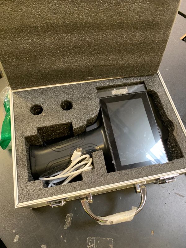 Photo 1 of TIKTONER TIJ800P Handheld Inkjet Printer 1 inch Portable Handheld Printer Gun 5 Inch Screen Quick Drying Inkjet Coding Machine for Batch Number/Date/Barcode/QR Code/Logo etc