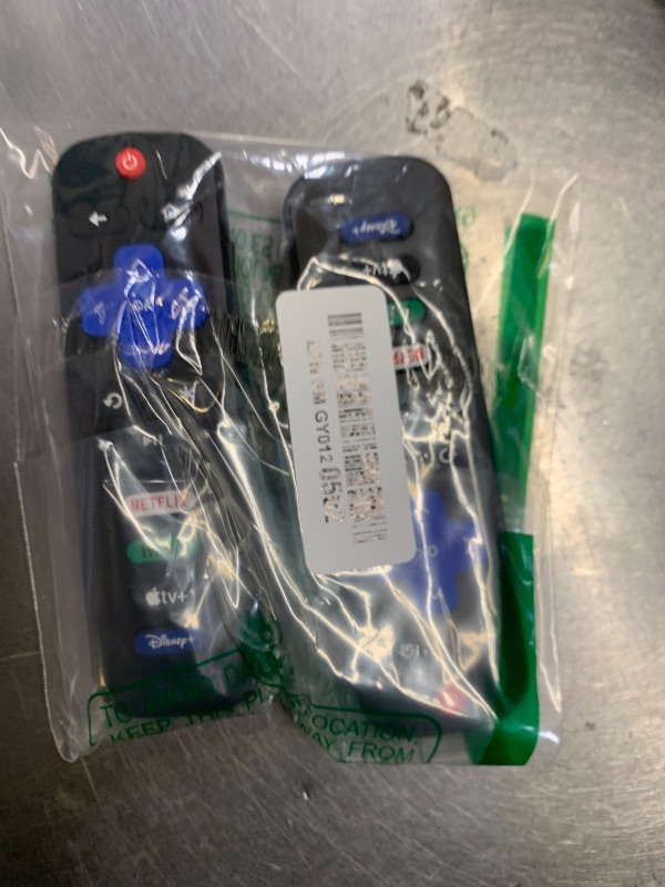 Photo 1 of ?Pack of 2? New Replacement for All Roku TV Remote,Compatible for All TCL-ONN-Hisense-Roku TV Remote