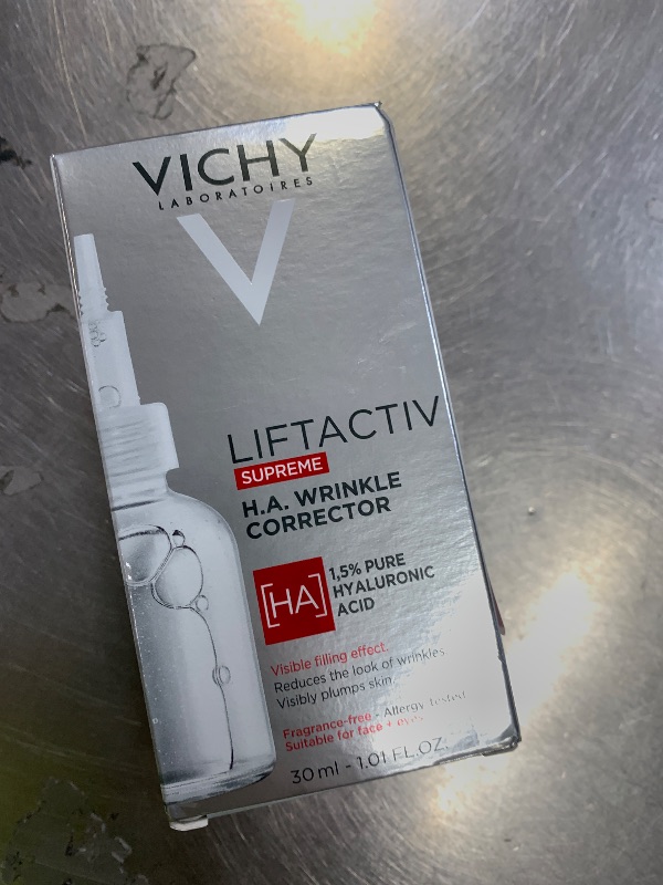 Photo 1 of Vichy LiftActiv H.A. Wrinkle Corrector, Hyaluronic Acid Serum For Face, 1.5% Hyaluronic Acid + Vitamin C, Hydrating Serum, Plumping & Firming, Anti Aging Serum For Wrinkles & Fine Lines