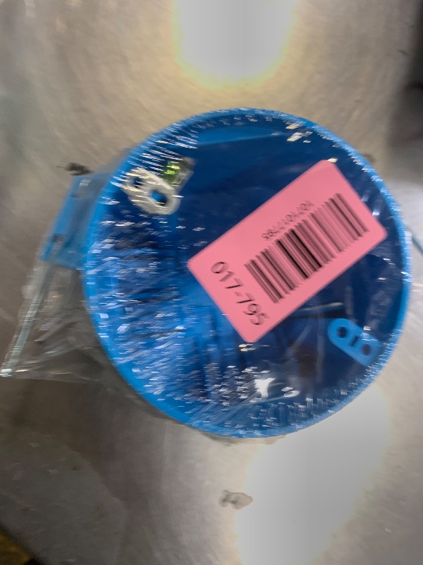 Photo 1 of 1 Gang PVC Round Ceiling Electrical Box,4" Dia with Grounding Lug and Screw,New Work 20 Cubic inch Box,ETL,for Residential and Light Commercial Applications(1 Pack)