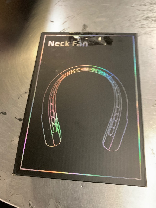 Photo 1 of KIDEE Neck Fan, Portable Bladeless Neck Fans, Upgrade 360° Airflow, Super Quiet, 3 Speeds, 4000mAh Personal Wearable Neck Fan, Upgraded Cooling Air Volume USB Rechargeable Hands Free Fan