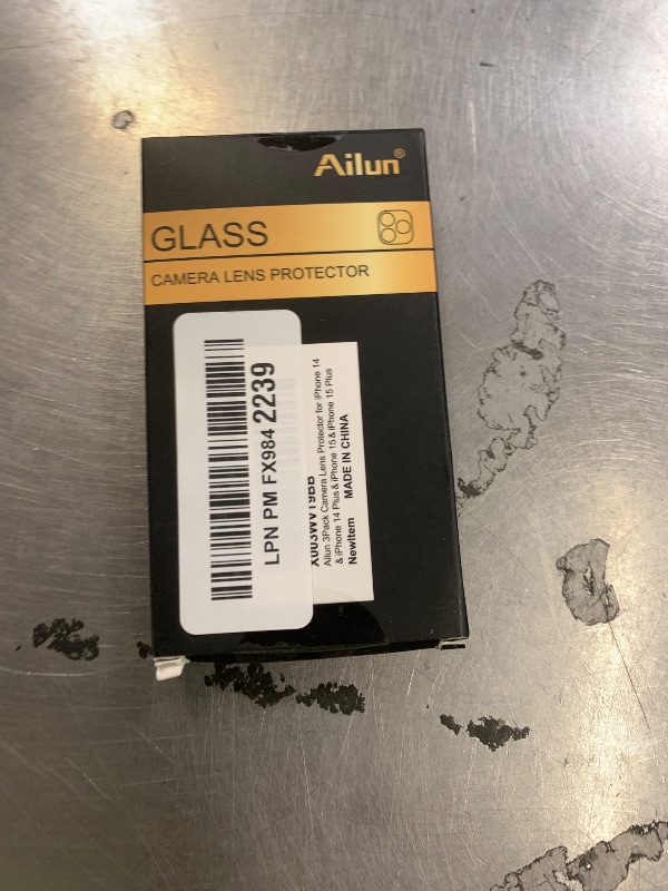 Photo 1 of Ailun 3 Pack Camera Lens Protector for iPhone 15 / iPhone 14 ? iPhone 15 Plus/iPhone 14 Plus,Tempered Glass,9H Hardness,Ultra HD,Anti-Scratch,Case Friendly,Does not Affect Night Shots