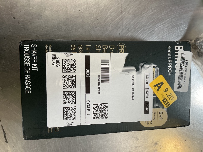 Photo 1 of Braun Series 9 PRO+ Electric Razor for Men, 5 Pro Shave Elements & Precision Long Hair Trimmer, 6in1 SmartCare Center, Wet & Dry Electric Shaver for Smooth Skin with 60min Battery Runtime, 9517s