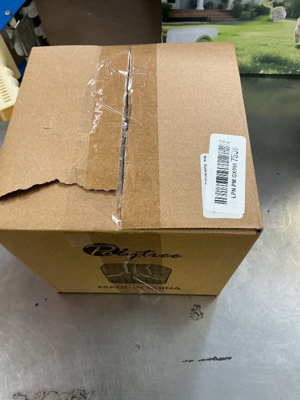 Photo 1 of Natural Travertine Match Wooden Square Tissue Box Cover Decorative,Resin Heavy Sturdy Tissue Box Holder, Facial Paper Holder for Bathroom Vanity Countertop, Bedroom Night Stand,Office and End Table