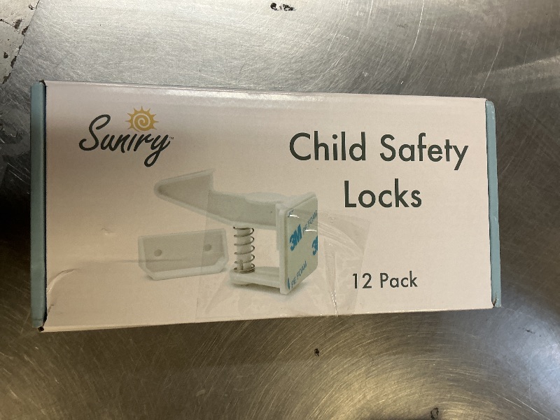 Photo 1 of [12-Pack] Invisible Baby Proofing Cabinet Locks - No Drill Child Safety Drawer Latches - Adhesive Childproof Latch for Cabinets, Kitchen & Furniture - Secure Toddler & Infant Safety No Tools Required