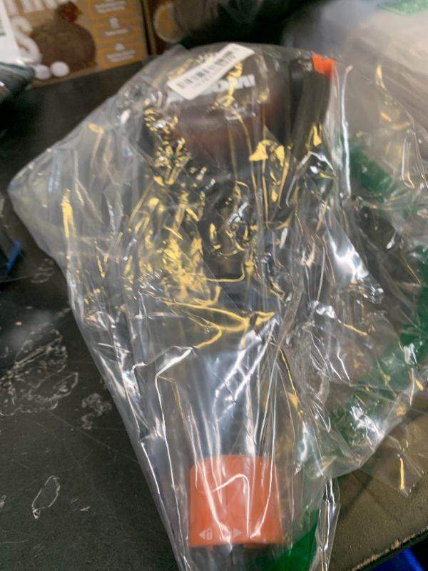 Photo 1 of Worx Hydroshot Adjustable Outdoor Power Scrubber, Quick Snap Connection - WA1821 (Hard Bristles)