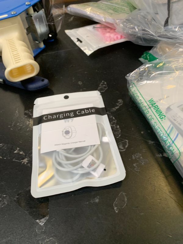 Photo 1 of ???? ???????? for Apple Watch Charger Magnetic Fast Charging Cable [Portable] Magnetic Wireless Charging Compatible with iWatch Series Ultra/SE/11/10/9/8/7/6/5/4/-[3.3FT] White