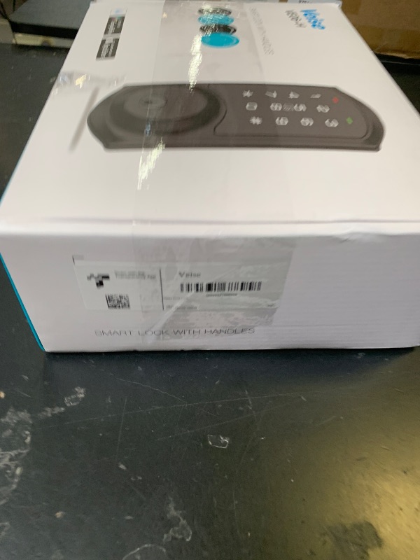 Photo 1 of Veise VE06-H Smart Front Door Lock Set, App Control, Keyless Entry Deadbolt with Lever Handle, Electronic Digital Touchscreen Keypad, Auto Lock, Easy Install, Satin Nickel