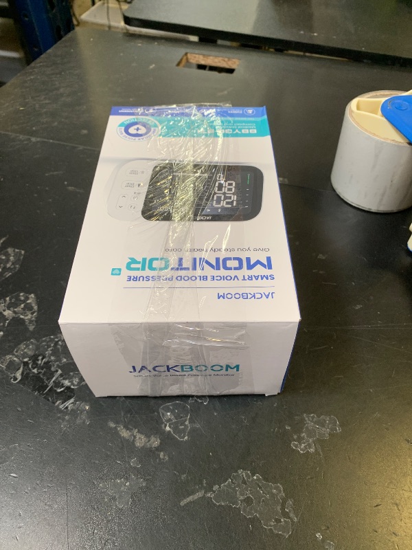 Photo 1 of Blood Pressure Monitor for Home Use,Automatic Upper Arm Blood Pressure Machine with 2x250 readout,5.5 Inch Large LED Screen,Voice Guidance, Adjustable Large Cuff (8.7-16.5in)&Storage Box-Connect App