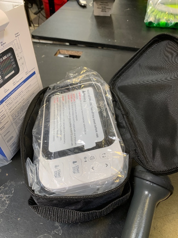 Photo 1 of Blood Pressure Monitor for Home Use,Automatic Upper Arm Blood Pressure Machine with 2x250 readout,5.5 Inch Large LED Screen,Voice Guidance, Adjustable Large Cuff (8.7-16.5in)&Storage Box-Connect App