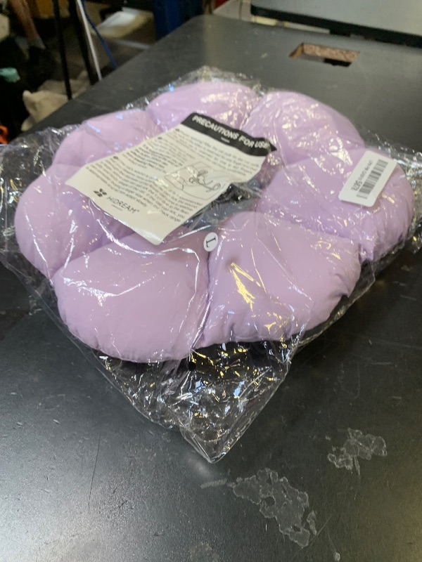 Photo 1 of Cat Cone Collar,Cute Waterproof Cat Recovery Collar,Anti-Bite Lick Wound Healing Safety Elizabethan e Collar for Cats,Purple Flower All-Season Style…