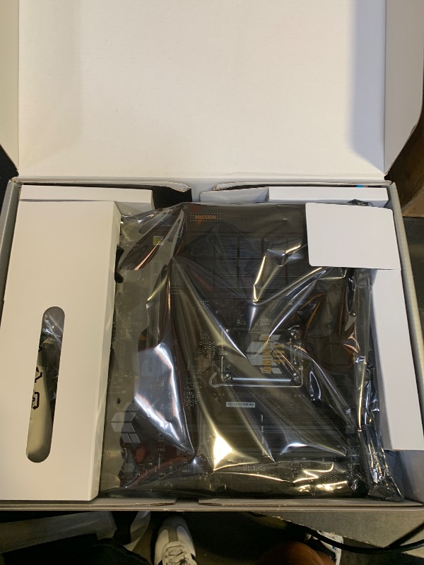 Photo 1 of ASUS TUF GAMING B760-PLUS WIFI Intel B760 LGA 1700 ATX motherboard, Ready for 14th, 13th & 12th Gen Intel® Core CPU, 12+1+1 Stages, PCIe 5.0, 3x M.2, DDR5, 2.5G, USB 3.2 Type-C®, Thunderbolt 4™, USB4®