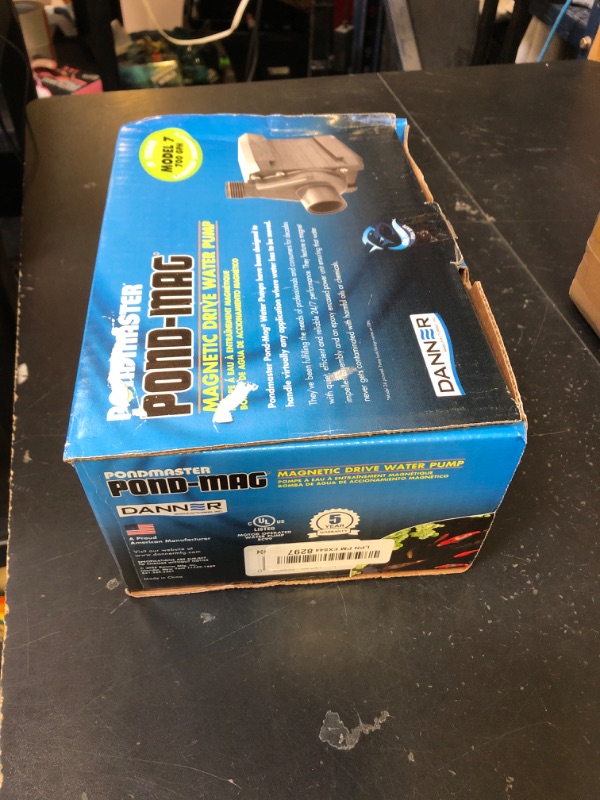 Photo 1 of Danner Manufacturing, Inc., Pondmaster 700 GPH Pond-Mag, Magnetic Drive Water Pump, 02527