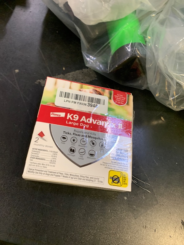Photo 1 of K9 Advantix II Large Dog Vet-Recommended Flea, Tick & Mosquito Treatment & Prevention | Dogs 21-55 lbs. | 2-Mo Supply (Packaging may vary)