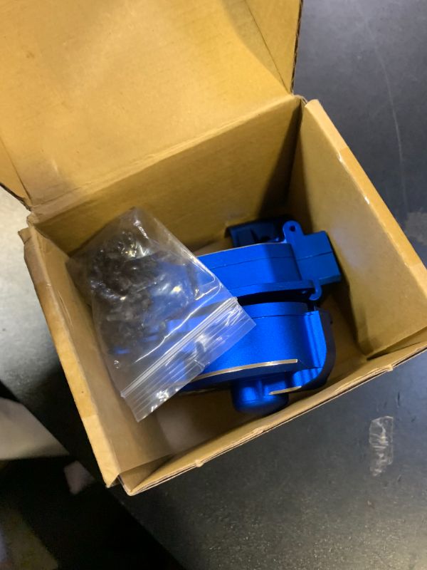 Photo 1 of MEUS RACING Transmission Gearbox for 272 272R Traxxas VXL 2WD Slash Bandit Rustler Stampede Drag Slash C10 Mustang 5.0 F-150 Raptor (Blue)
