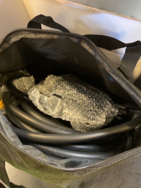 Photo 1 of EG evgoer 32A Level 2 EV Charger with Smart APP Control & 25FT Cable - NEMA 14-50P Plug, Portable Electric Vehicle Charging Station with Cable Holder (EVSE Included)